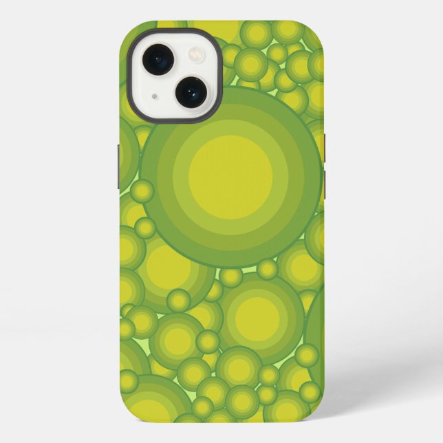 Coque iPhone Les bulles des Verts (Verso)