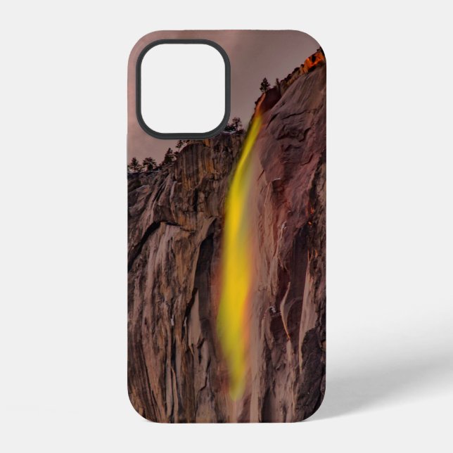COQUE iPhone LES CHUTES D'EAU SOUS LE SKI BLANC (Verso)