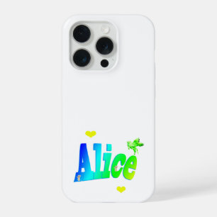 Coque iPhone 15 Pro Les couleurs pour Alice,