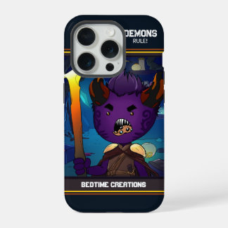 Coque iPhone 15 Pro Les démons des créations de lits !