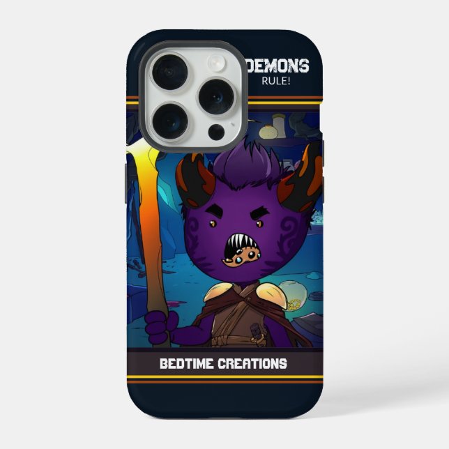 Coque iPhone Les démons des créations de lits ! (Verso)