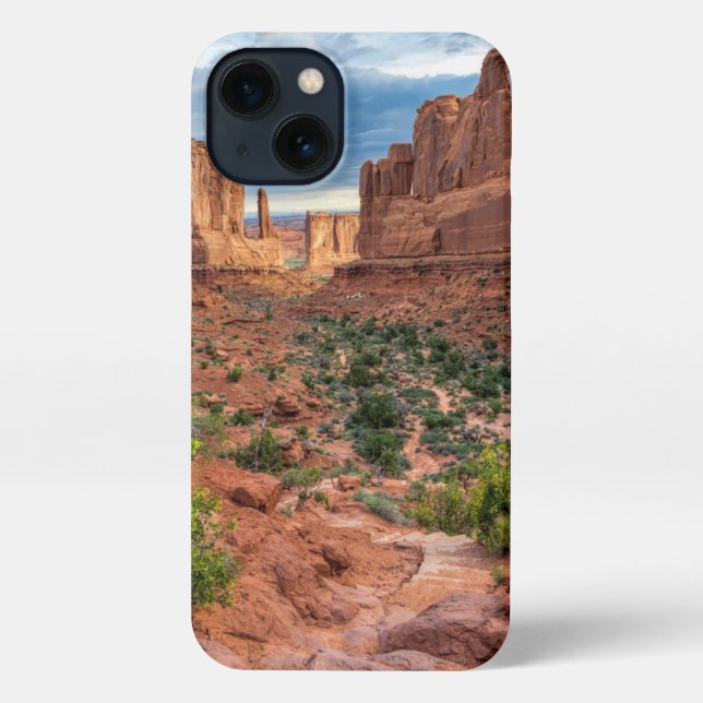 Coque iPhone Les déserts | Parc national des Arches, Utah (Verso)