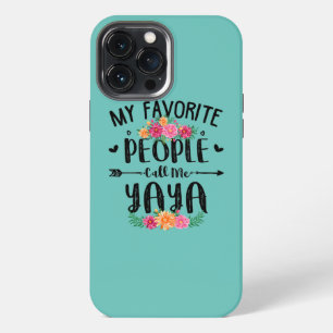 Etui iPhone 13 Pro Max Les Femmes Mes Favoris M'Appelent Les Mères Yaya