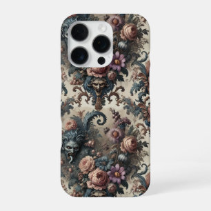 Coque iPhone 16 Pro Les Fiends Formelles - Design Floral Gothique