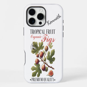 Coque iPhone 16 Pro Max Les figues biologiques fraîches du jardin tropical