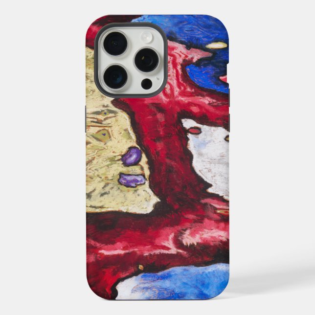Coque iPhone Les 'Formes d'arbre et eau' d'Arthur Dove (Verso)