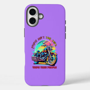 Coque iPhone 16 Plus Les gens ne font pas de voyages : vélo de style ré