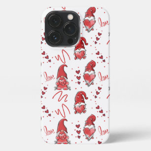 Etui iPhone 13 Pro Les mignons Gnomes d'amour de Valentine