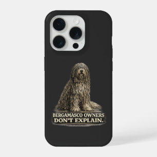 Coque iPhone 15 Pro Les propriétaires de Bergamasco n'expliquent pas