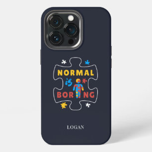 Etui iPhone 13 Pro Les puzzles de sensibilisation à l'autisme « La no