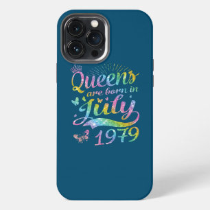 Etui iPhone 13 Pro Max Les Reines Naissent En Juillet 1979 Anniversaire P