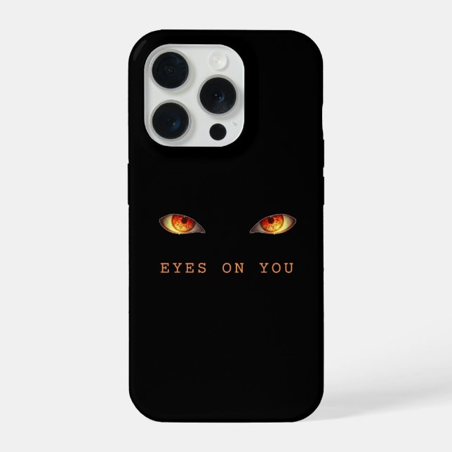 Coque iPhone Les Yeux Sur Vous (Verso)