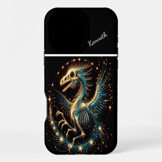 Coque iPhone L'étreinte du rapace céleste (Verso)
