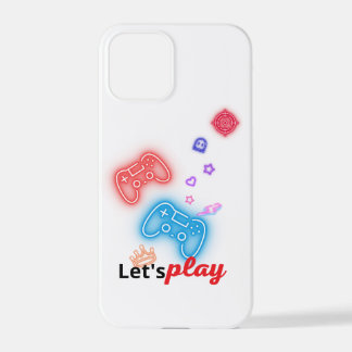 Coque iPhone 12 Pro Let's play phone case