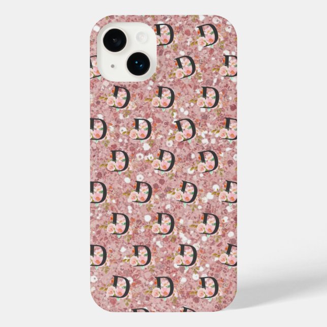 Coque iPhone Letter D (Verso)