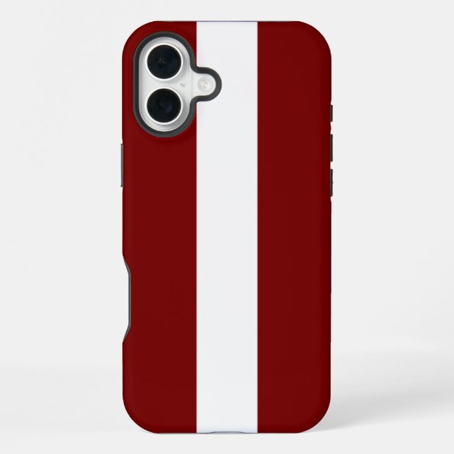 Coque iPhone Lettonie (Verso)