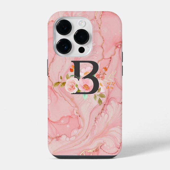 Coque iPhone Lettre B (Verso)
