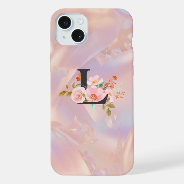 Coque iPhone Lettre L (Verso)