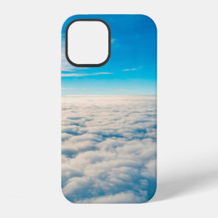 Coque iPhone 12 Lever de soleil au-dessus des nuages depuis la fen