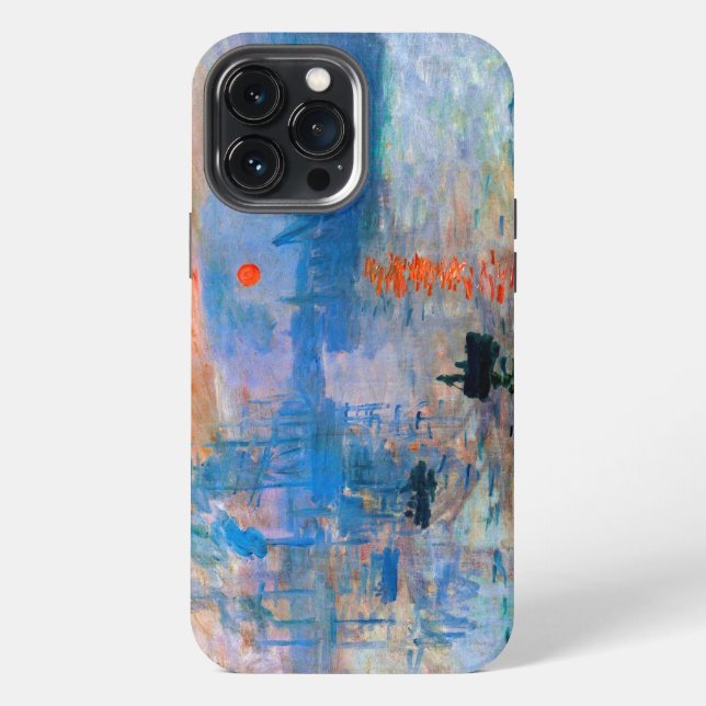 Coque iPhone Lever de soleil de Claude Monet (Verso)