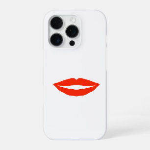 Coque iPhone 16 Pro Lèvres rouges