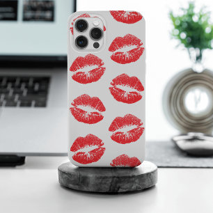 Coque iPhone 15 Pro Max Lèvres Rouges, Motif De Lèvres, Rouge À Lèvres, Ba