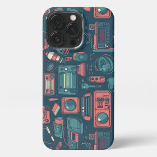 Etui iPhone 13 Pro L'explosion du passé : la technologie des années 8
