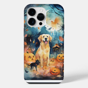Coque Pour Pour iPhone 14 Pro Max L'Halloween de Lappund finnois avec citrouilles ép