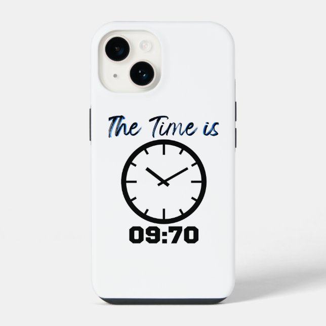 Coque iPhone L'heure est 09_70.w (Verso)