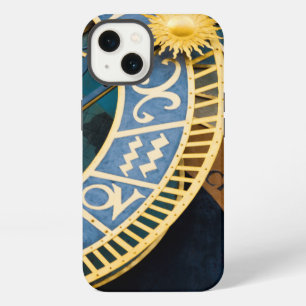 Etui iPhone 13 L'horloge astronomique et zodiacale de Prague