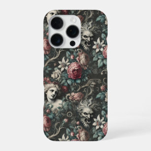 Coque iPhone 16 Pro L'hystérie se cache dans les fleurs - gothique vic