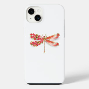 Libellule fleur avec sakura bijou