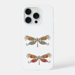 Coque iPhone 15 Pro Libellule Ornementale Monstre
