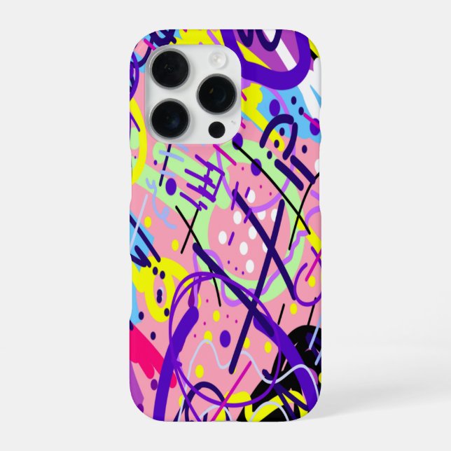 Coque iPhone Libéré : Art abstrait  (Verso)