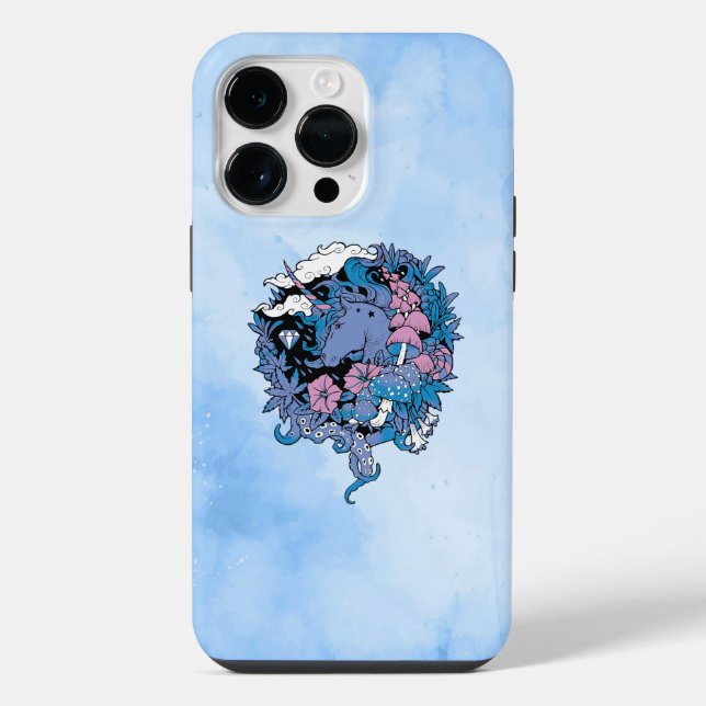 Coque iPhone Licorne (Verso)
