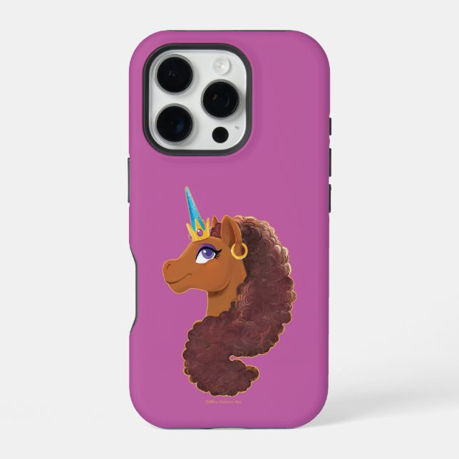 Coque iPhone Licorne Afro | Unique (Verso)