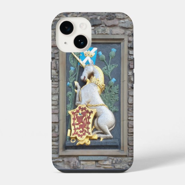 Coque iPhone Licorne, Palais Holyrood (Verso)