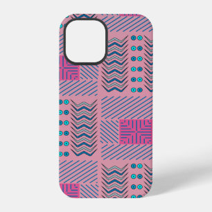 Coque iPhone 12 Pro Lignes et Formes Géométriques Abstraites