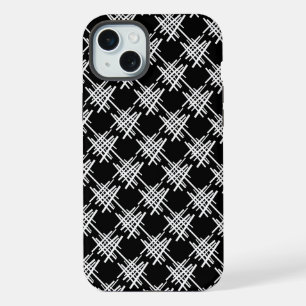 Coque iPhone 15 Plus Lignes Rétro