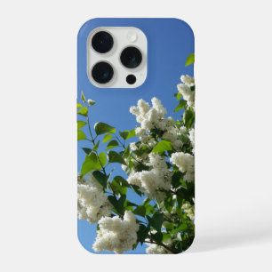 Coque iPhone 15 Pro Lilas commun, arbre à fleurs de lilas blanc