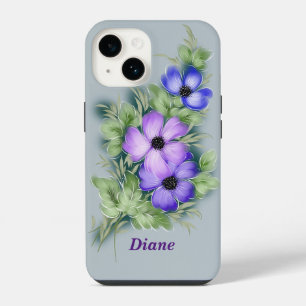 Coque Pour iPhone 14 Lilas décoratif