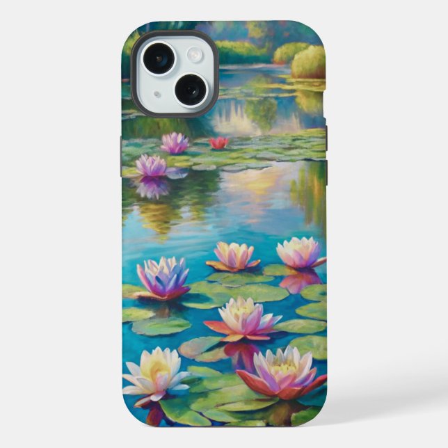 Coque iPhone Lilies in the River (Verso)