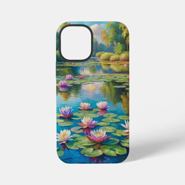 Coque iPhone Lilies in the River (Verso)