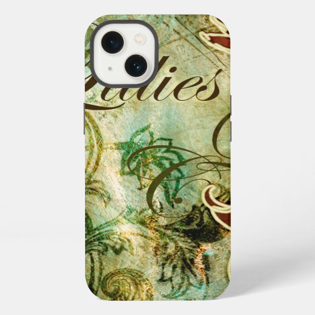Coque iPhone Lillies (Verso)