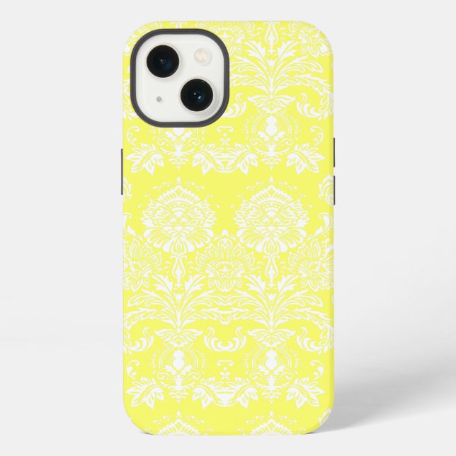 Coque iPhone Limonade Victorian Damassé (Verso)
