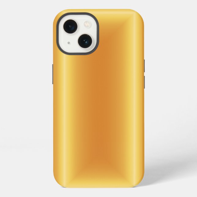Coque iPhone Lingot d'or (Verso)