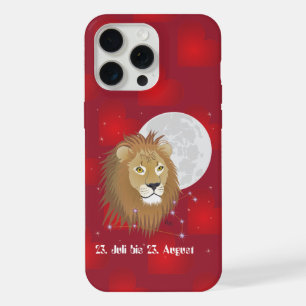 Coque iPhone 15 Pro Max Lion 23 juillet au 22 août Coques pour Apple iPhon