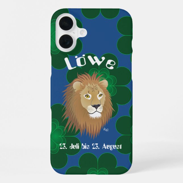 Coque iPhone Lion 23 juillet au 22 août Coques pour iPhone (Verso)