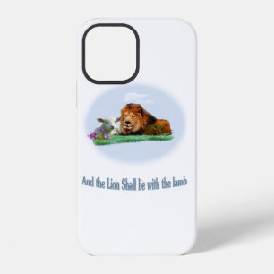Coque iPhone 12 Lion et l'Agneau