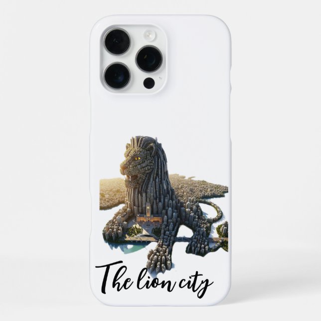 Coque iPhone Lion King of the Jungle Phone Case - la ville du l (Verso)